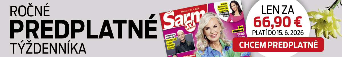Ročné predplatné týždenníka Šarm len za 66,90 €